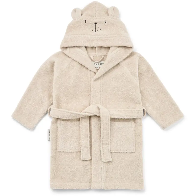 Liewood Sandy Lily Polarbear Bathrobe 1