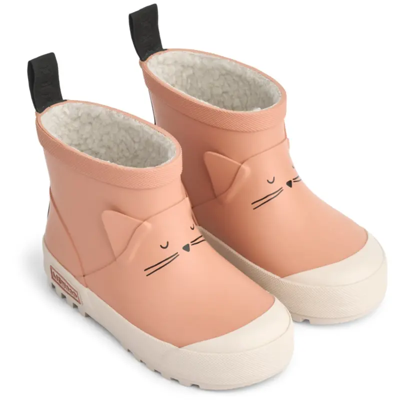 Liewood Tuscany Rose Jesse Cat Thermo Rainboot 1