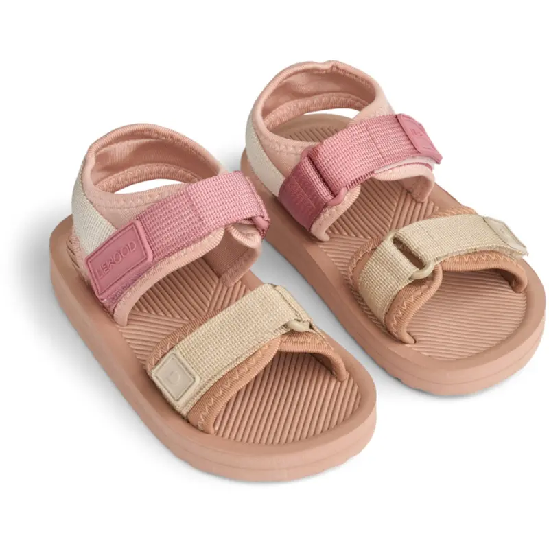 Liewood Tuscany Rose Multi Mix Monty Sandals 1