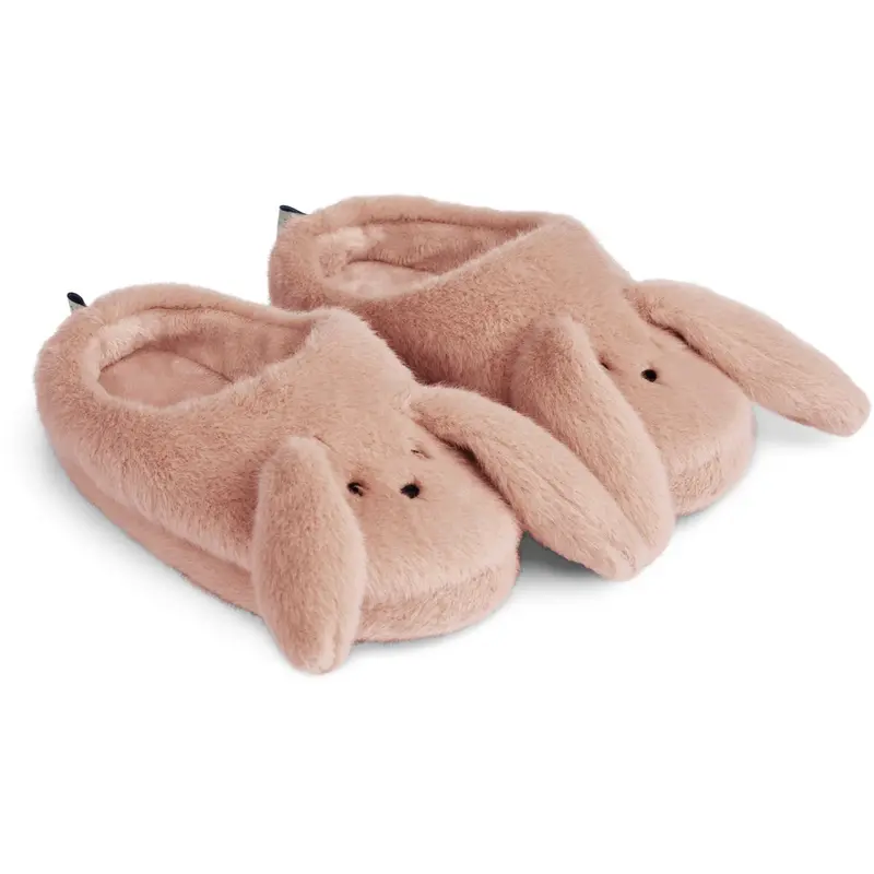 Liewood X Luksusbaby Pale Tuscany Aviaja Rabbit Slippers 1