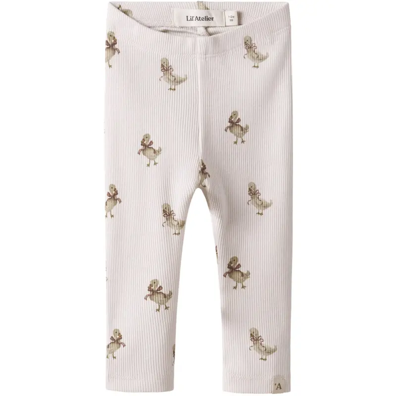 Lil'atelier Almost Mauve Goose Nbflavo Elf Slim Leggings Lil Noos 1