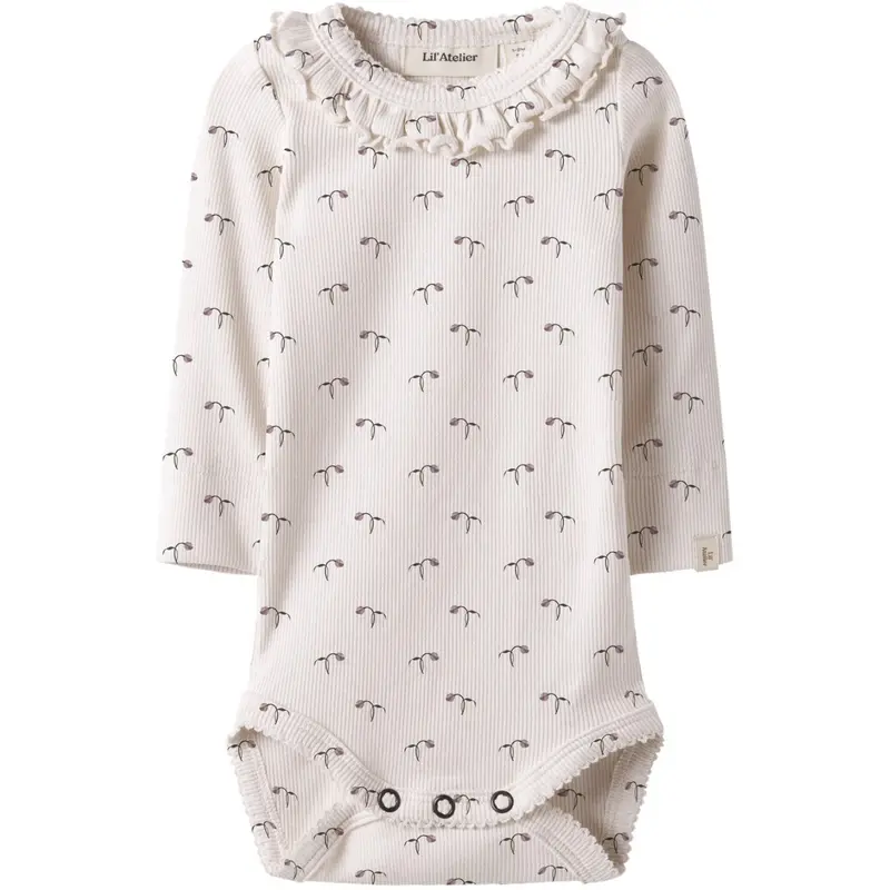 Lil'atelier Almost Mauve Tulip Nbfgago Kis Ls Slim Body Lil 1