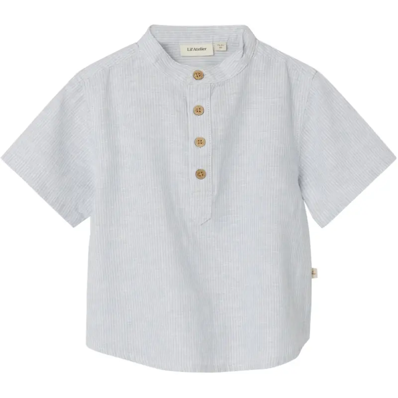 Lil'atelier Ancient Water Jesper Loose Shirt 1
