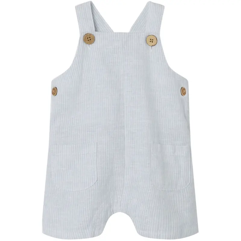 Lil'atelier Ancient Water Jesper Loose Short Overall 1