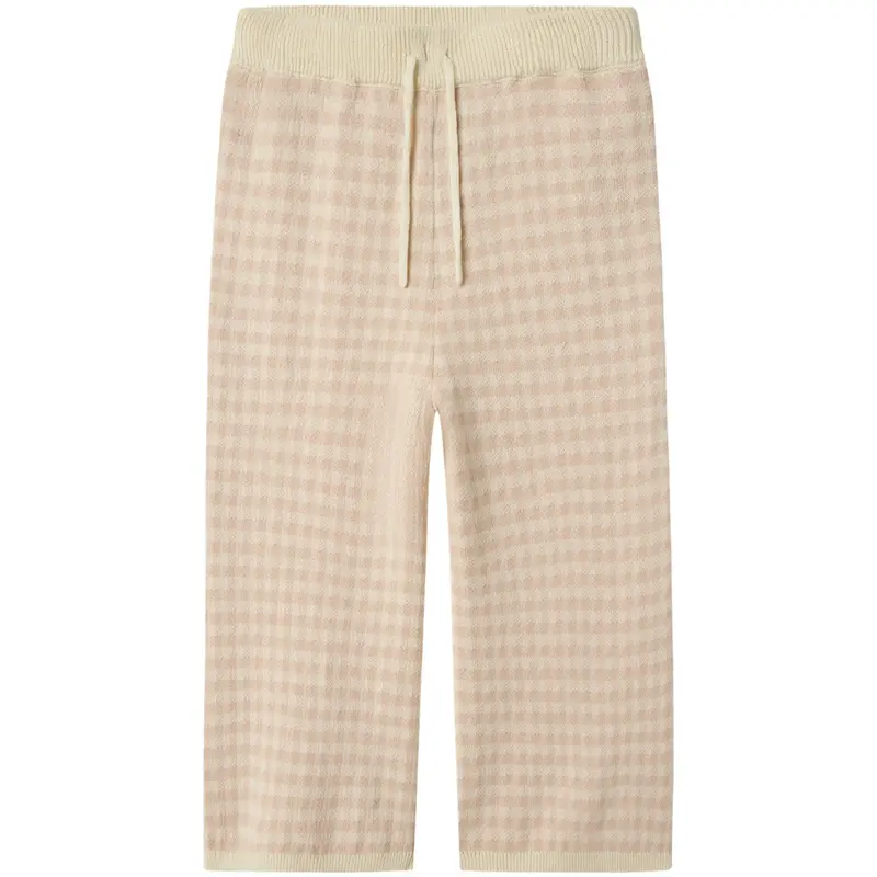 Lil'atelier Cameo Rose Nmfnadie Wide Knit Pant Lil 1