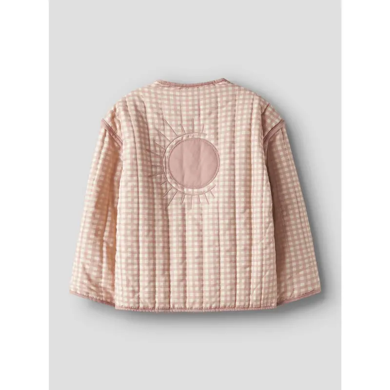 Lil'atelier Cameo Rose Sun Nmflarose Ls Quilt Jacket Lil 4
