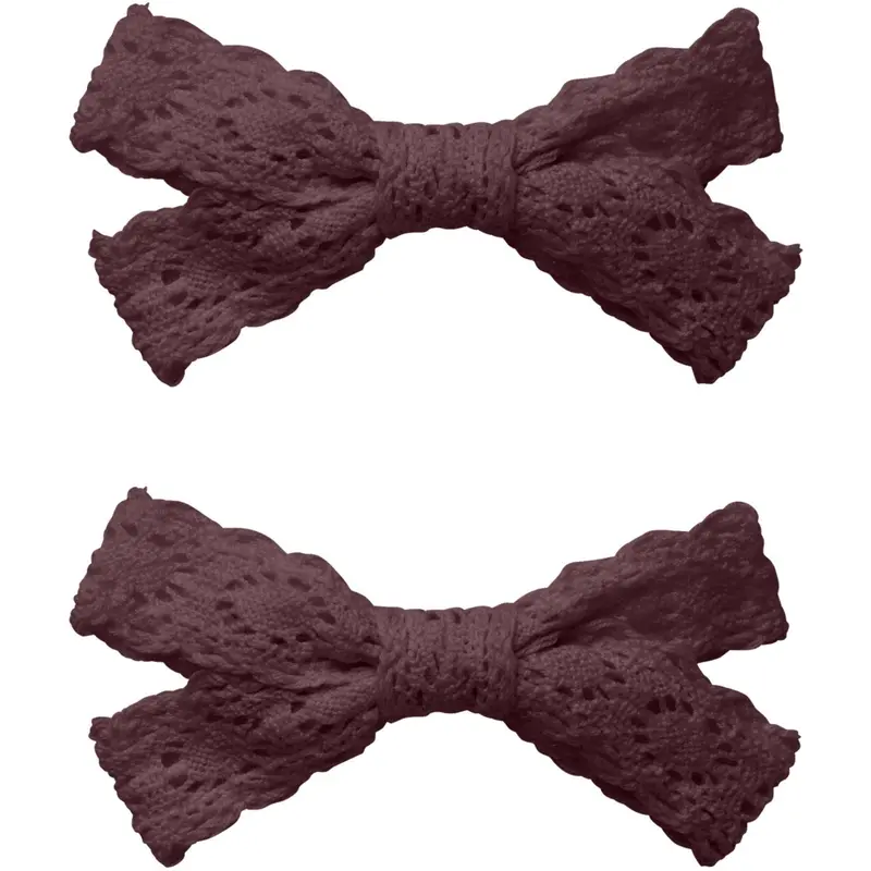 Lil'atelier Catawba Grape Nmfacc-Lola 2 Pack Hair Clips Lil 1