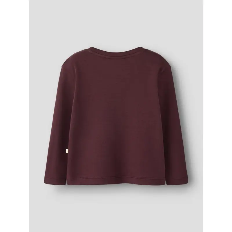 Lil'atelier Catawba Grape Nmflimia Ls Loose Top Solid Lil 2
