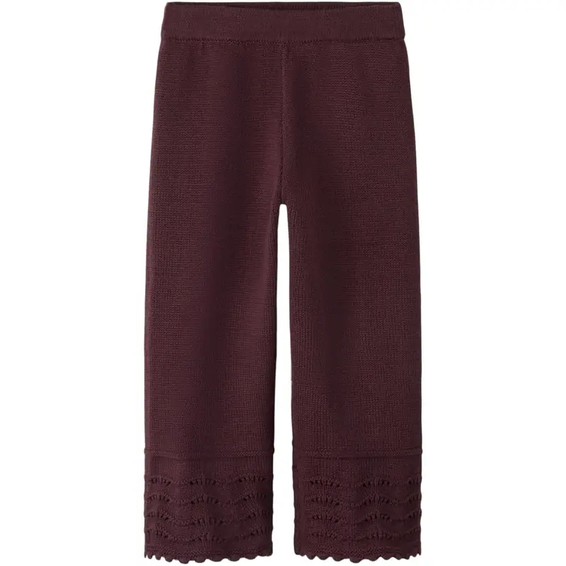 Lil'atelier Catawba Grape Nmflola Knit Pants Lil 1