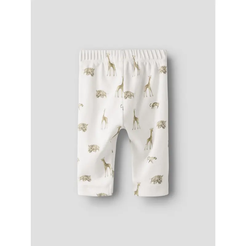 Lil'atelier Coconut Milk Animals African Nbmgayo Elo Loose Pants Lil Noos 5