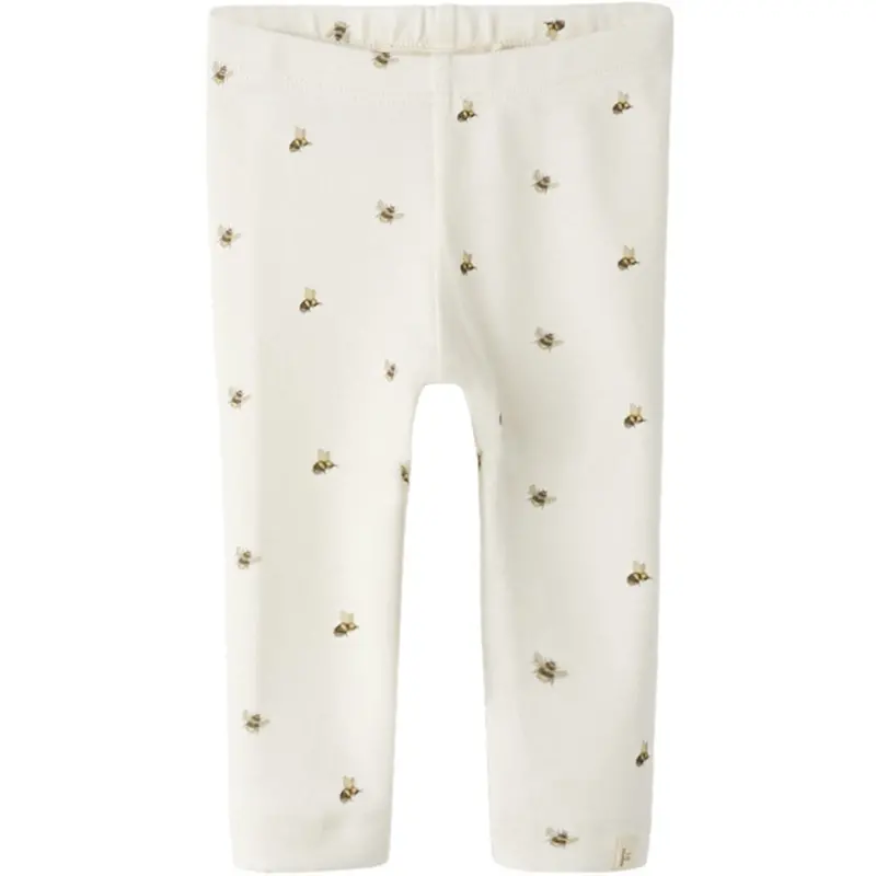 Lil'atelier Coconut Milk Bee Nbngayo Gno Slim Leggings Lil 1