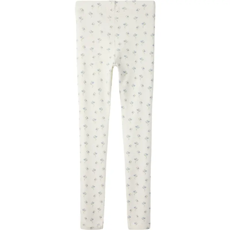 Lil'atelier Coconut Milk Bell Flower Nmfgayo Sag Slim Leggings Lil 3
