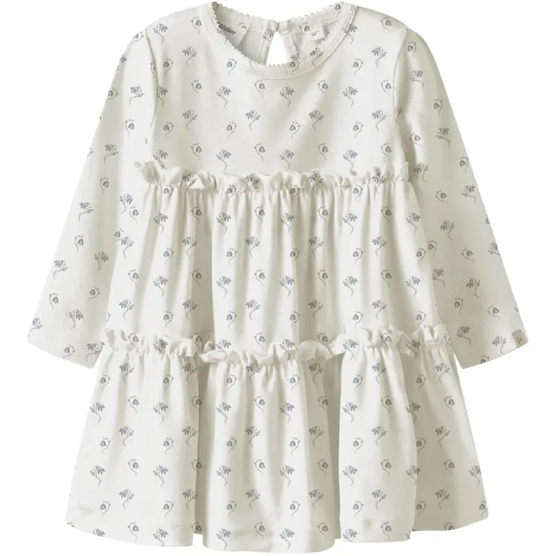 Lil'atelier Coconut Milk Bell Flower Nmfgayo Sel Ls Dress Lil 1