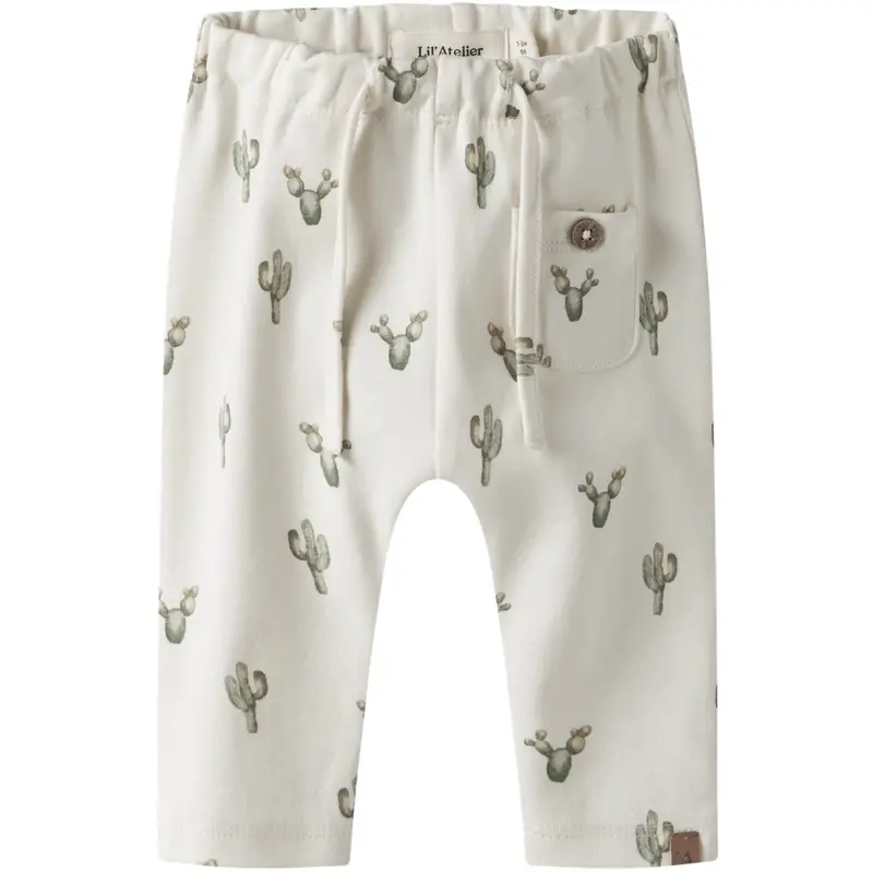 Lil'atelier Coconut Milk Cactus Nbmlayo Sak Loose Pants Lil 1