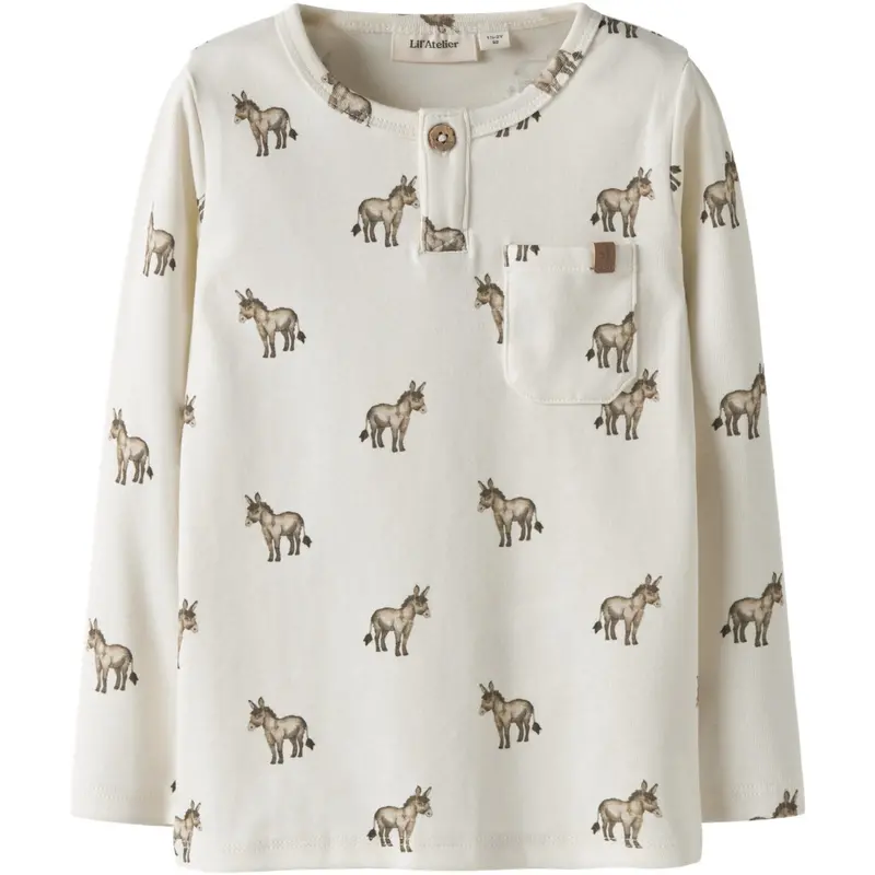 Lil'atelier Coconut Milk Donky Nmmlayo Sio Ls Slim Top Lil 1