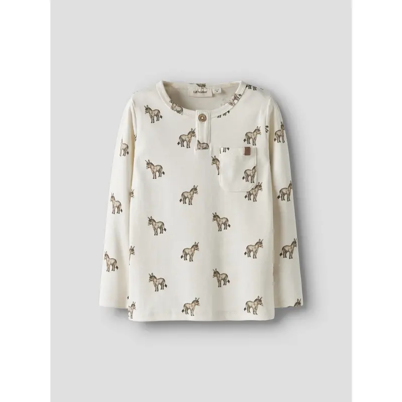 Lil'atelier Coconut Milk Donky Nmmlayo Sio Ls Slim Top Lil 3