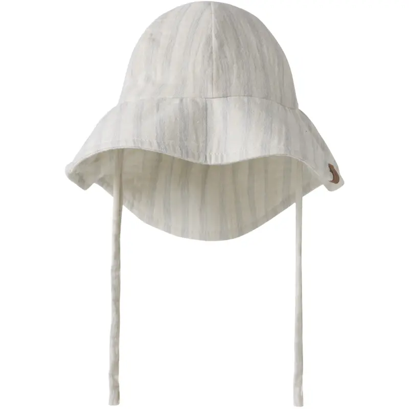 Lil'atelier Coconut Milk Dusty Blue Nbmhagi Sun Hat Lil 1