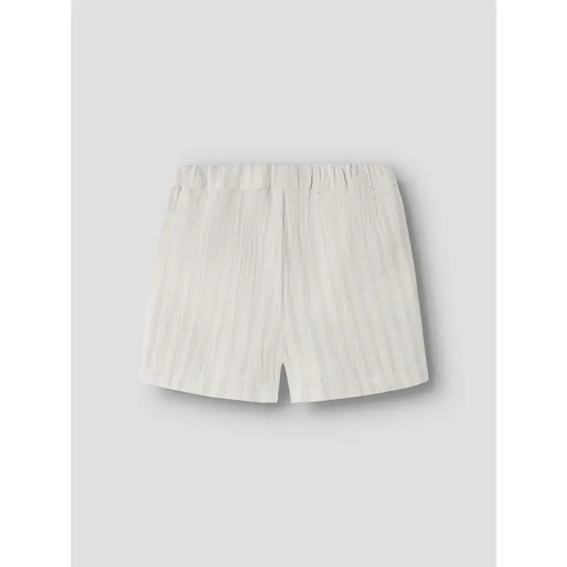 Lil'atelier Coconut Milk Dusty Blue Nmmhagi Loose Shorts Lil 2