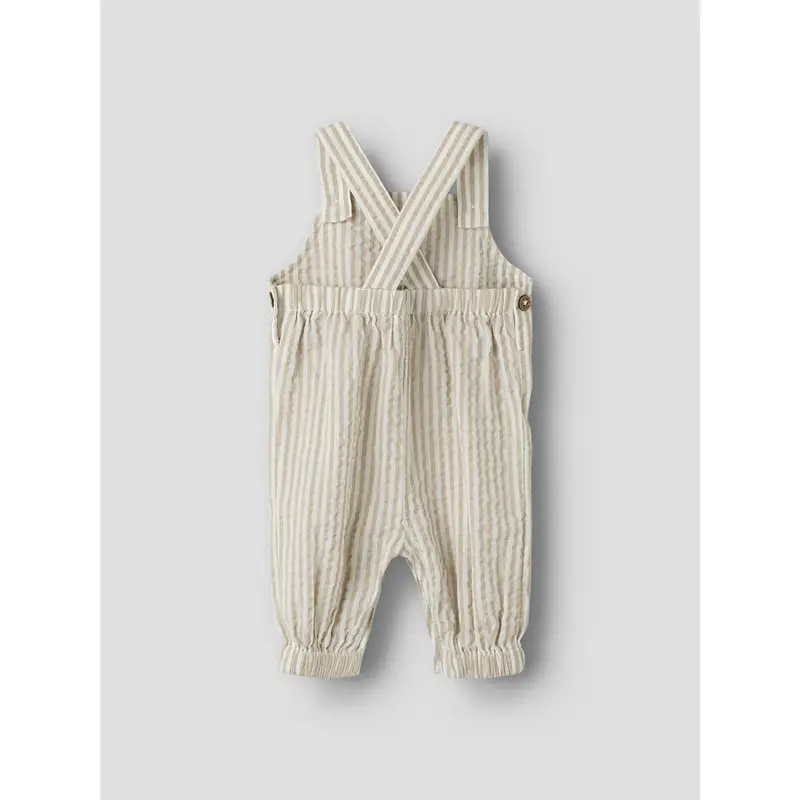 Lil'atelier Coconut Milk Feather Gray Nbmfausto Loose Overall Lil 3