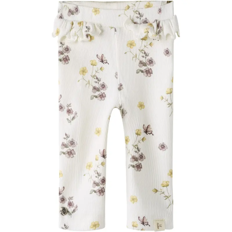 Lil'atelier Coconut Milk Flower Mix Nbfgavo Efi Slim Leggings Lil Noos 1