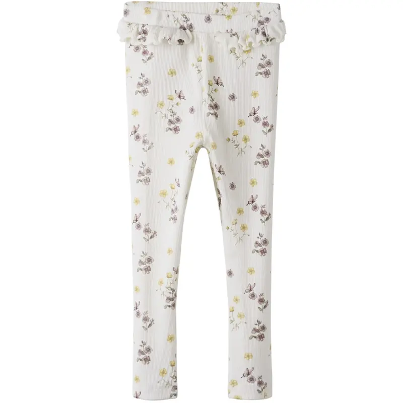 Lil'atelier Coconut Milk Flower Mix Nmfgavo Efi Slim Leggings Lil Noos 1