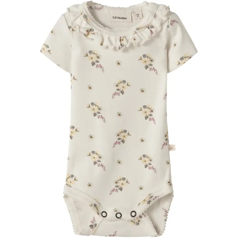 Lil'atelier Coconut Milk Flower Nbfgayo Sio Ss Slim Body Lil 1