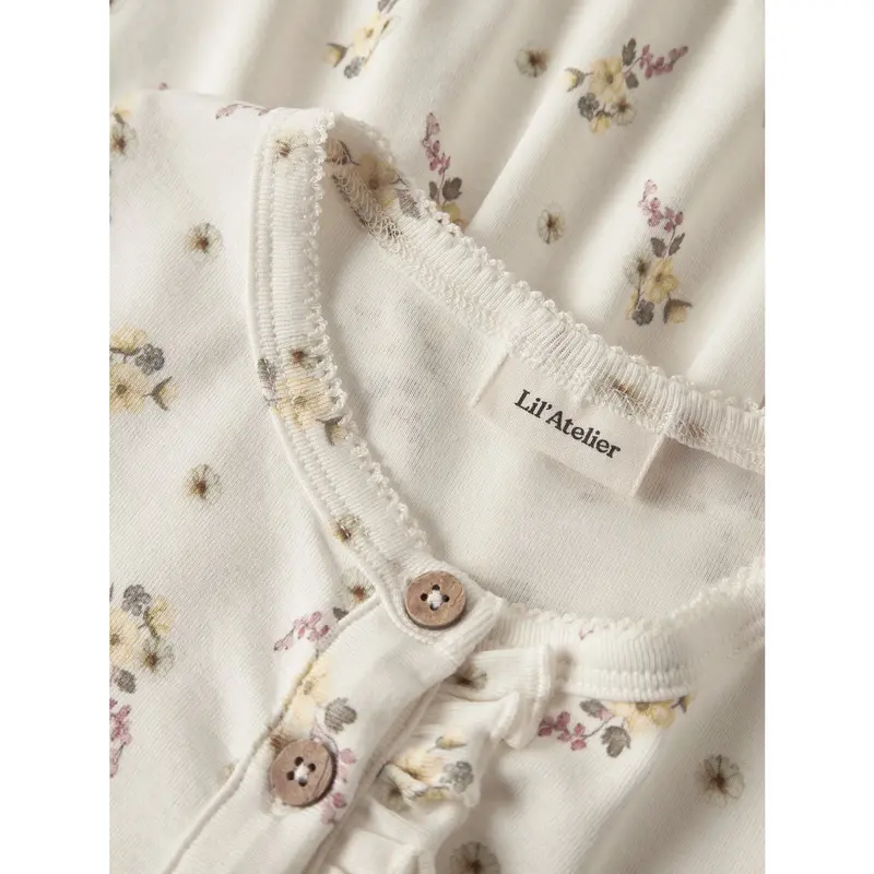 Lil'atelier Coconut Milk Flower Nmfgayo Smi Ss Dress Lil 2