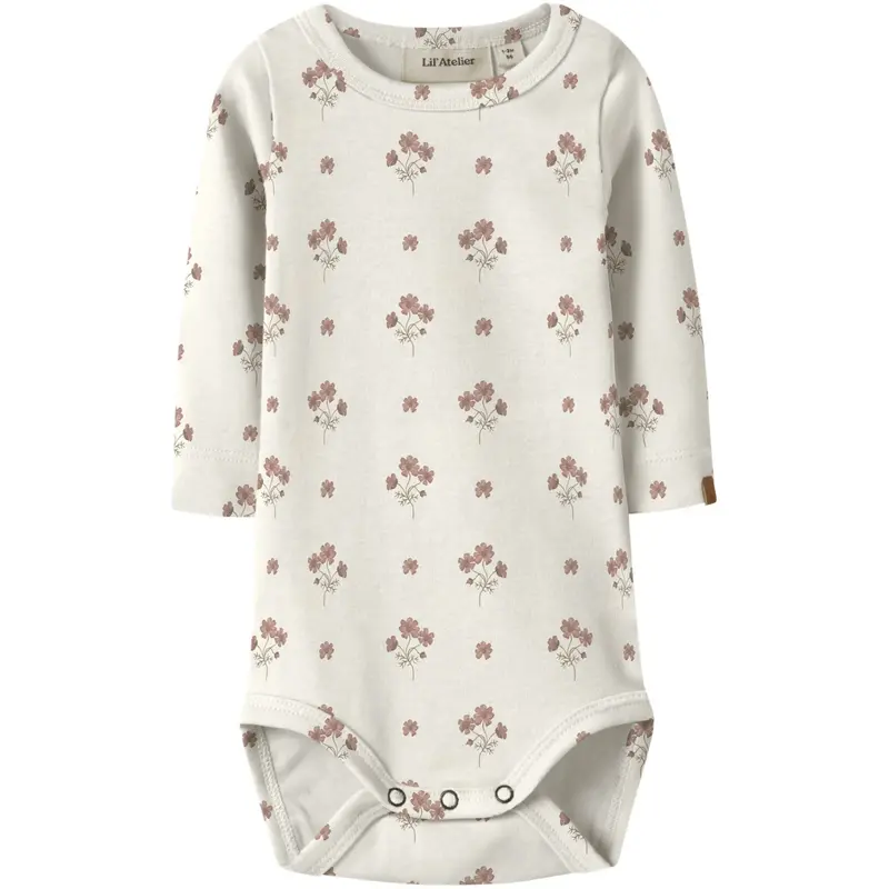 Lil'atelier Coconut Milk Flower Pink Nbflayo Sig Ls Slim Body Lil 1