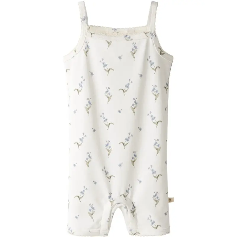 Lil'atelier Coconut Milk Forget Me Not Gayo Sao Strap Suit 1