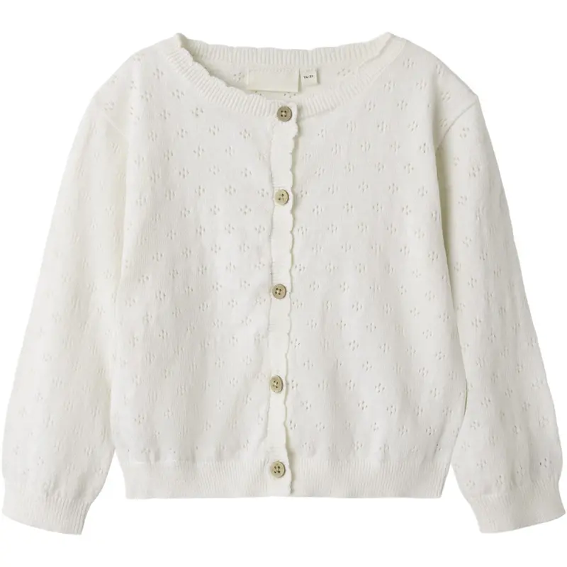 Lil'atelier Coconut Milk Gliva Ivo Knit Cardigan 1