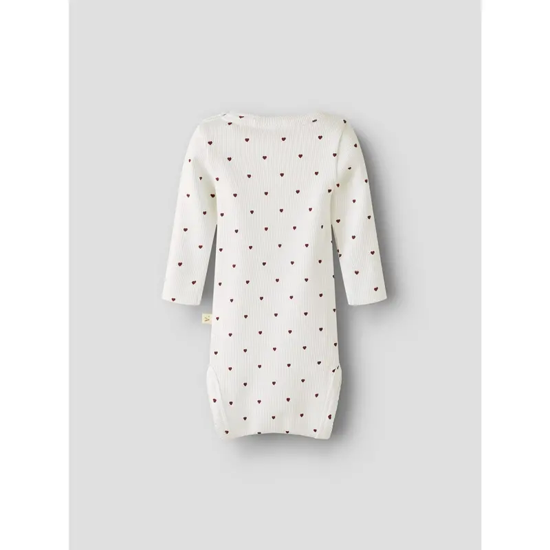 Lil'atelier Coconut Milk Heart Nbfgago Ls Slim Body Lil Noos 2