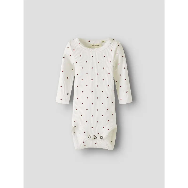 Lil'atelier Coconut Milk Heart Nbfgago Ls Slim Body Lil Noos 3