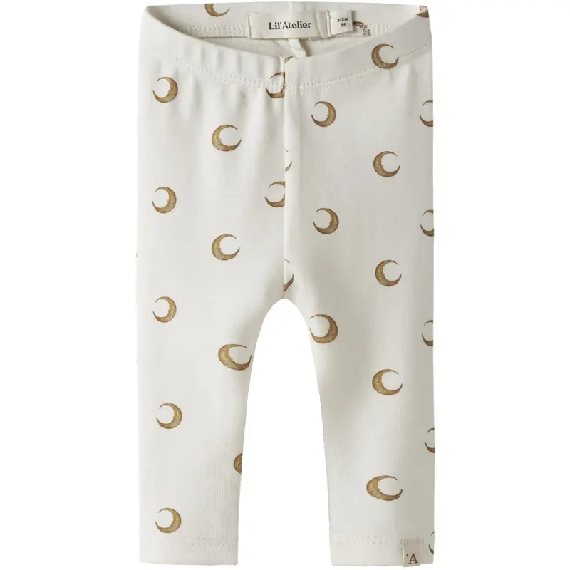 Lil'atelier Coconut Milk Moon Nbnlayo Kim Slim Leggings Lil Noos 1