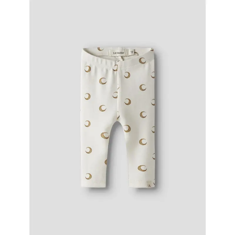Lil'atelier Coconut Milk Moon Nbnlayo Kim Slim Leggings Lil Noos 3