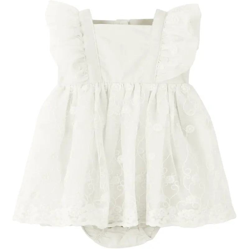 Lil'atelier Coconut Milk Nbffeya Sl Tulle Body Dress Lil 1