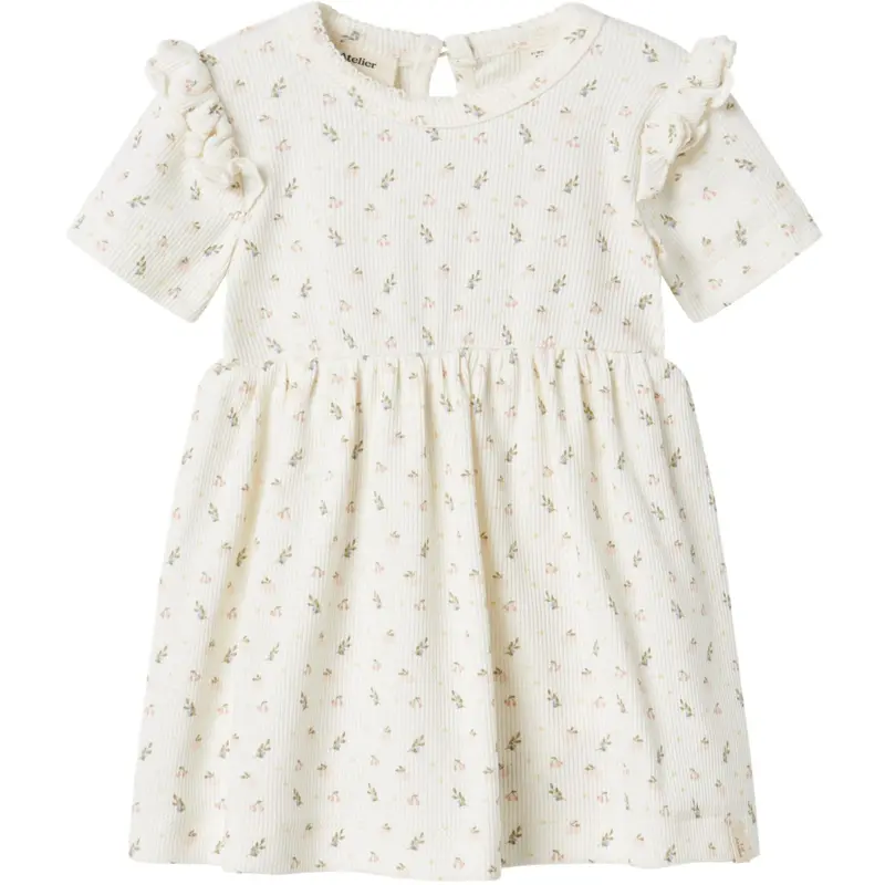 Lil'atelier Coconut Milk Nbfgago Kef Ss Body Dress Lil 1