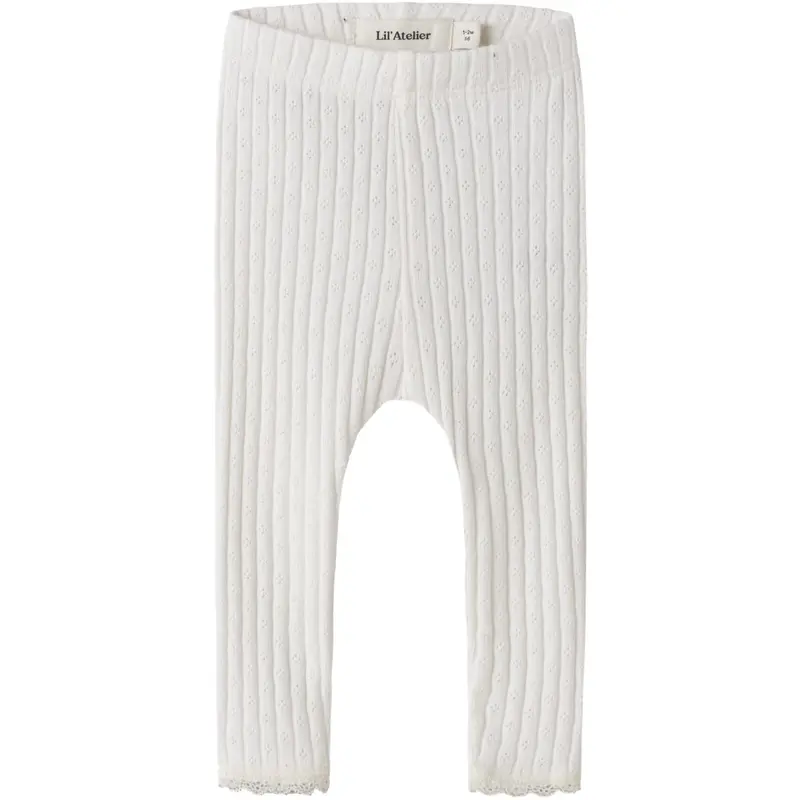 Lil'atelier Coconut Milk Nbfhaldis Slim Leggings Lil 1