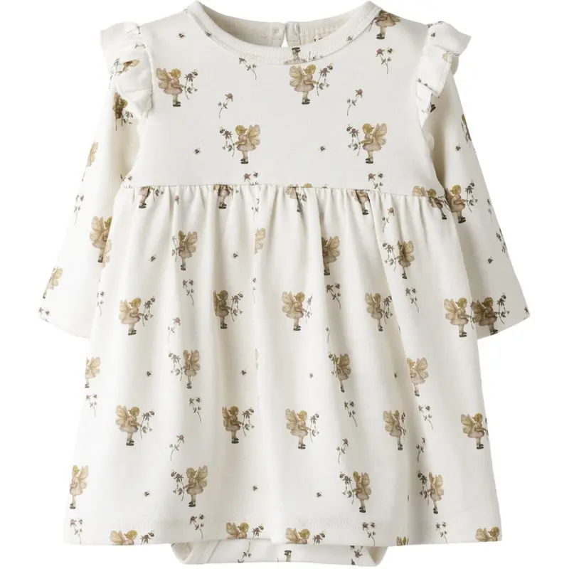 Lil'atelier Coconut Milk Nbflayo Enk Ls Body Dress Lil 1