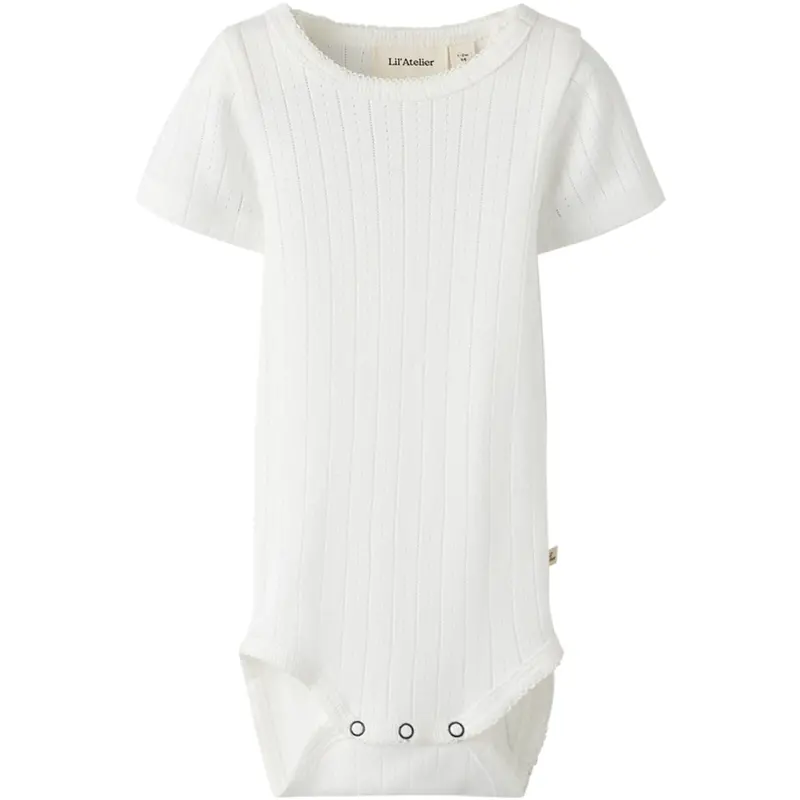 Lil'atelier Coconut Milk Nbfrachels Ss Slim Body Lil 1