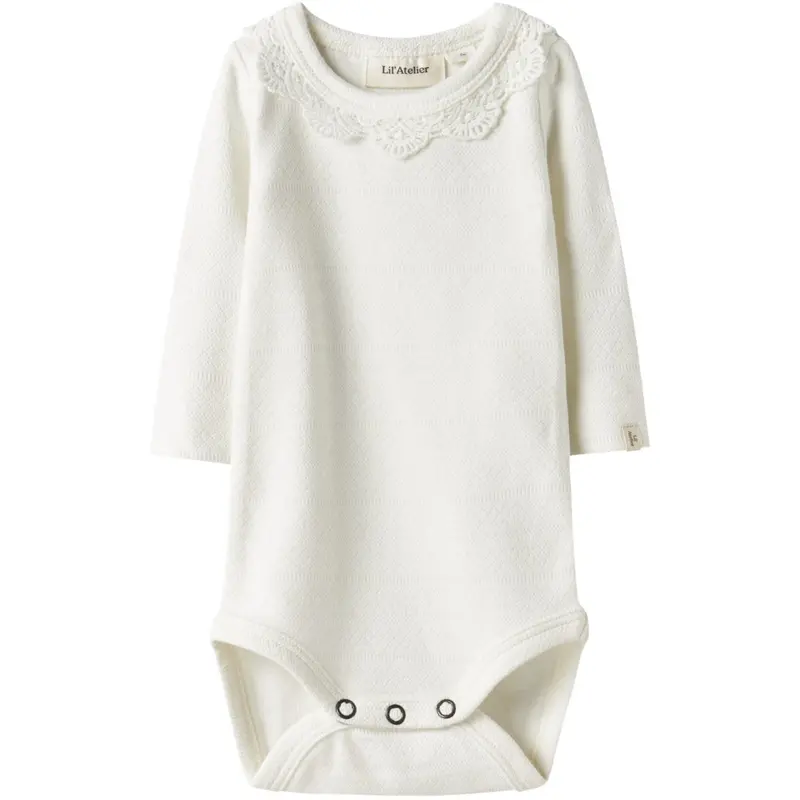 Lil'atelier Coconut Milk Nbftapia Ls Slim Body Lil 1