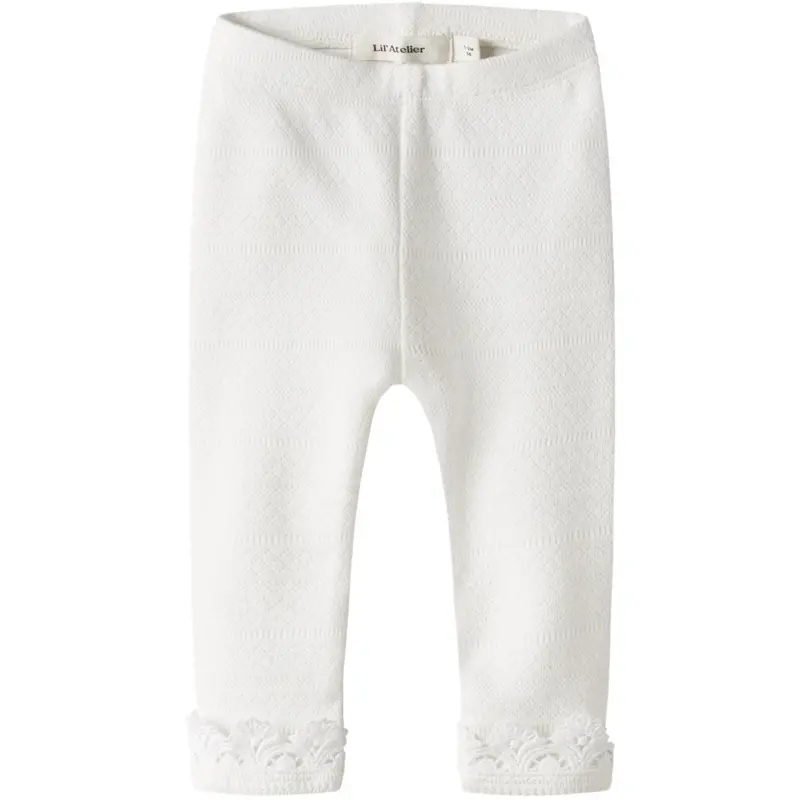 Lil'atelier Coconut Milk Nbftapia Slim Leggings Lil 1