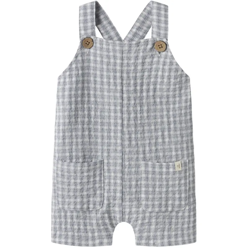 Lil'atelier Coconut Milk Nbmfrey Loose Short Overall Lil 1