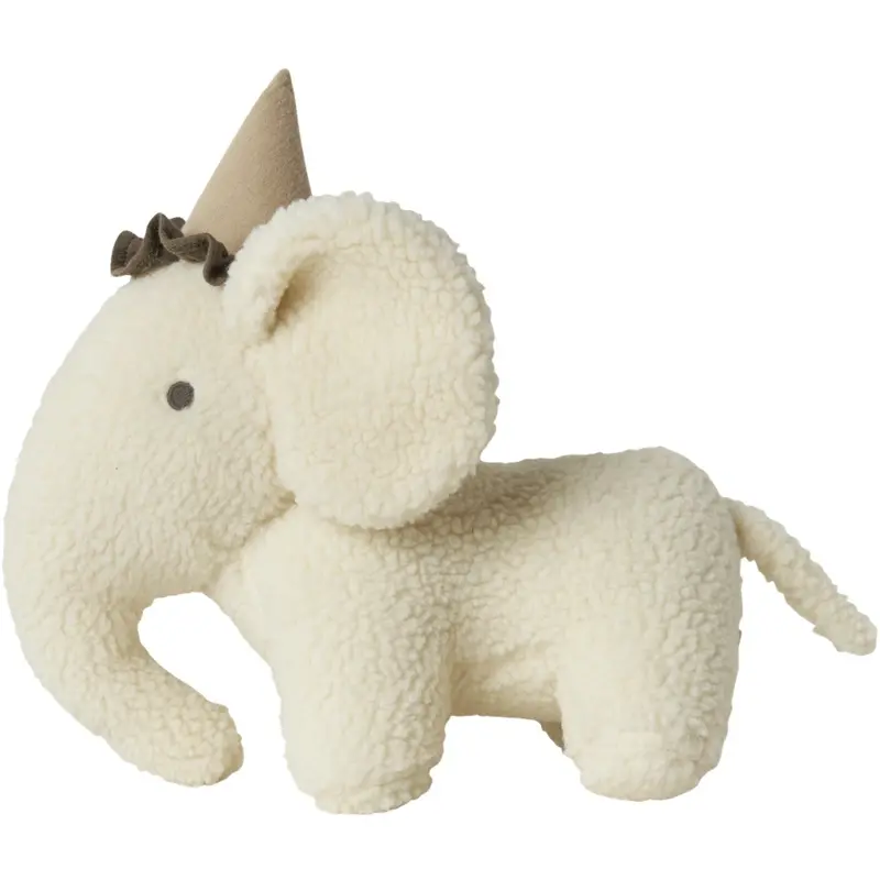 Lil'atelier Coconut Milk Nbnnigo Sherpa Toy Elephant Lil 1