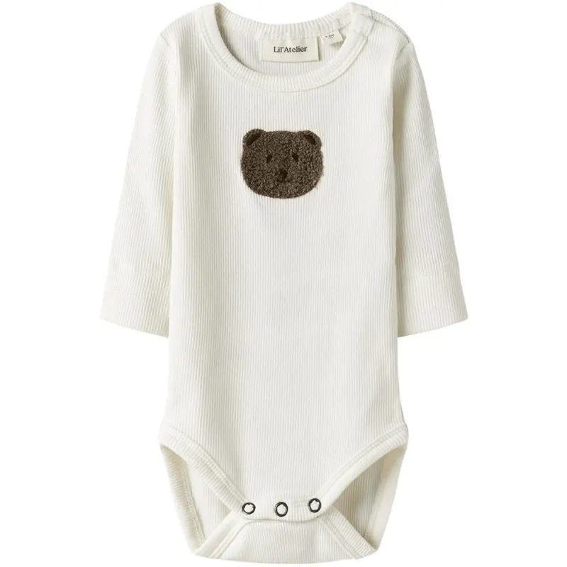 Lil'atelier Coconut Milk Nbntonto Ls Slim Body Lil 1
