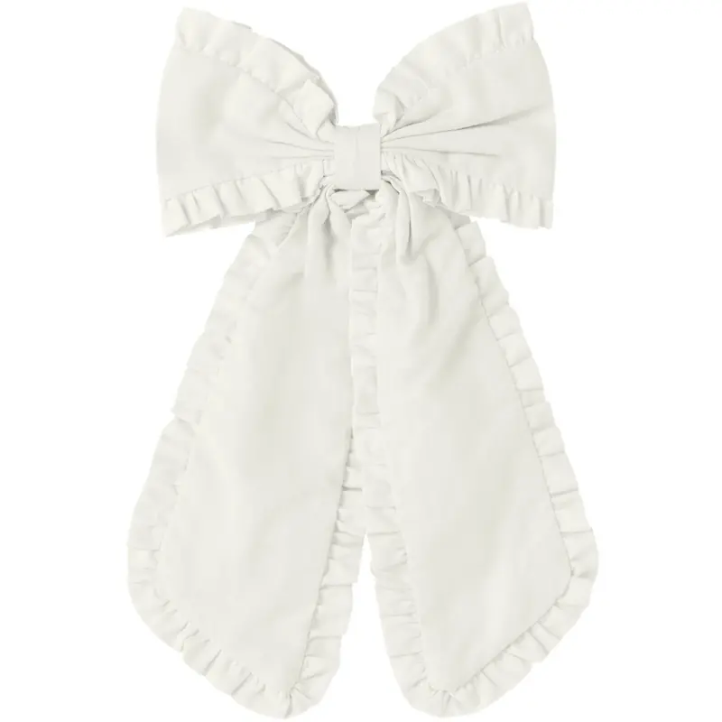 Lil'atelier Coconut Milk Nmfacc-Donja Hairbow Clips Lil 1