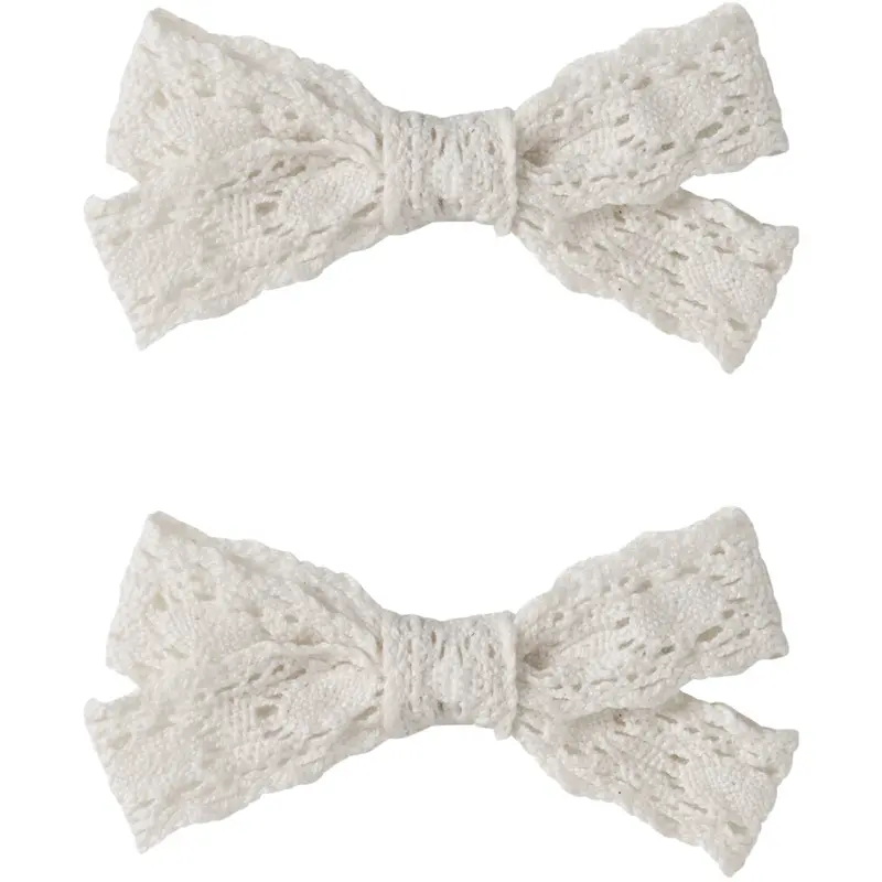Lil'atelier Coconut Milk Nmfacc-Lola 2 Pack Hair Clips Lil 1