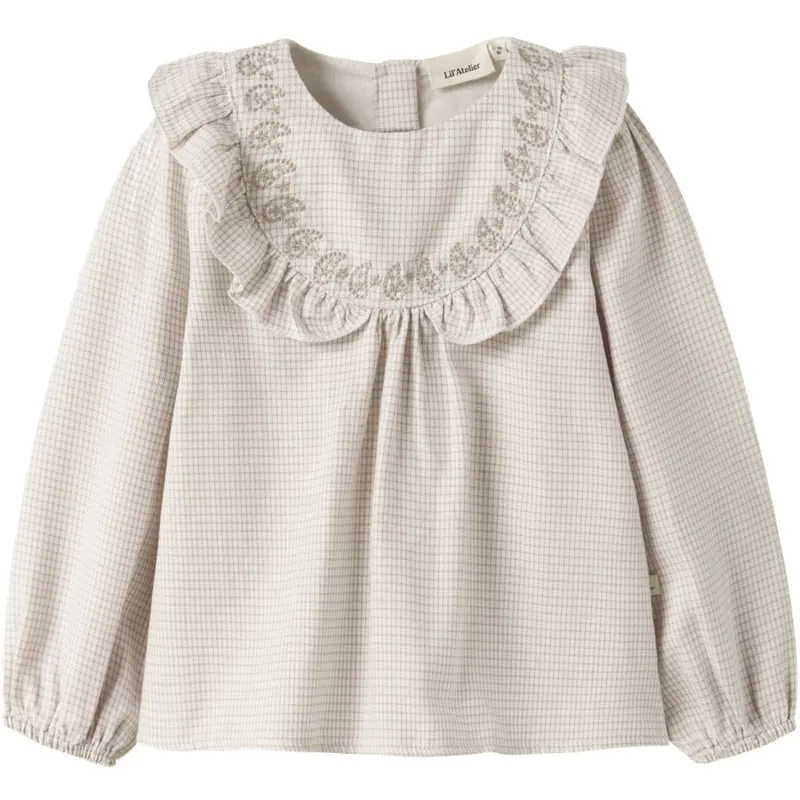 Lil'atelier Coconut Milk Nmffoley Ls Loose Shirt Lil 1
