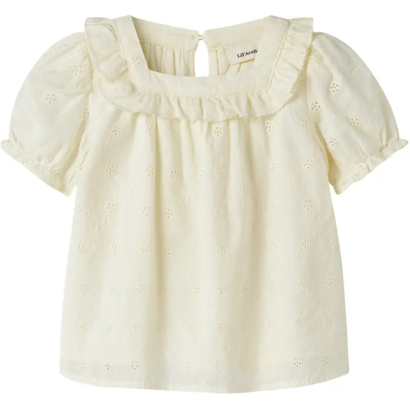 Lil'atelier Coconut Milk Nmfhosa Ss Loose Shirt Lil 1