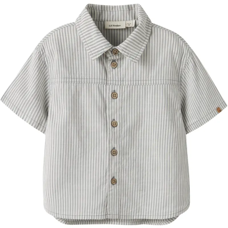 Lil'atelier Coconut Milk Nmmdarko Ss Loose Shirt Lil 1