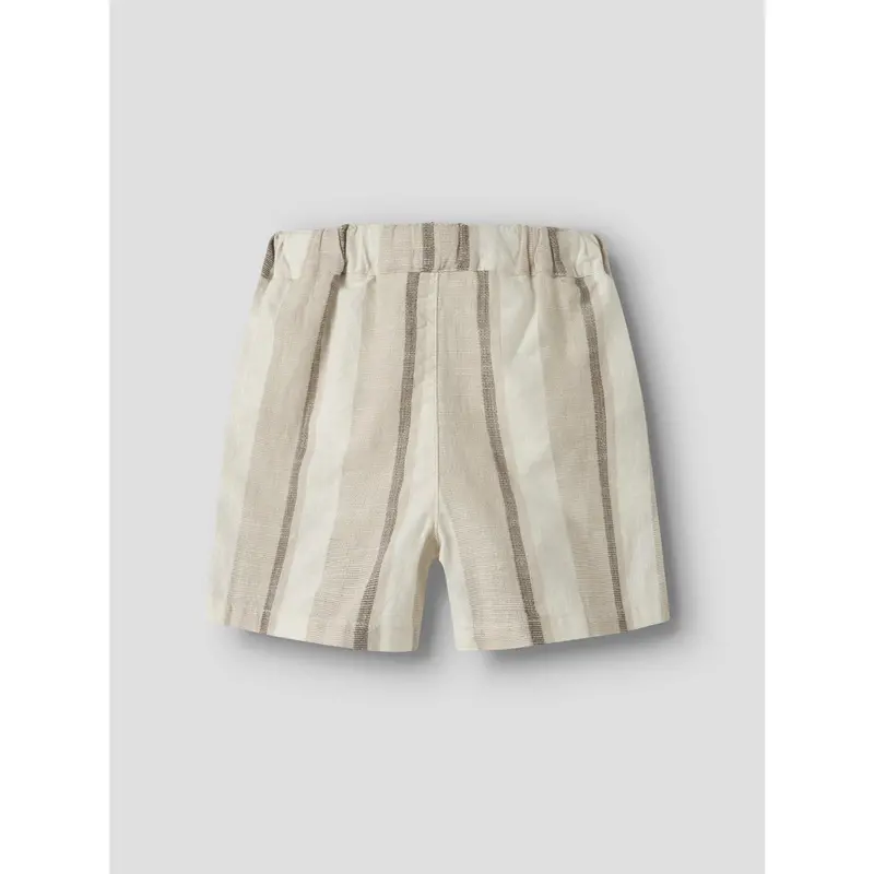 Lil'atelier Coconut Milk Nmmfibert Loose Shorts Lil 2